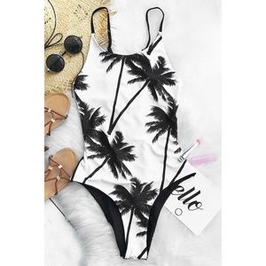 Cupshe Sweet Coconut Milk One-piece Swimsuit